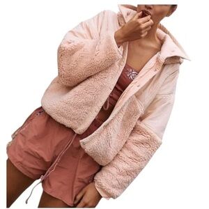 Women's Hooded Sherpa Jacket